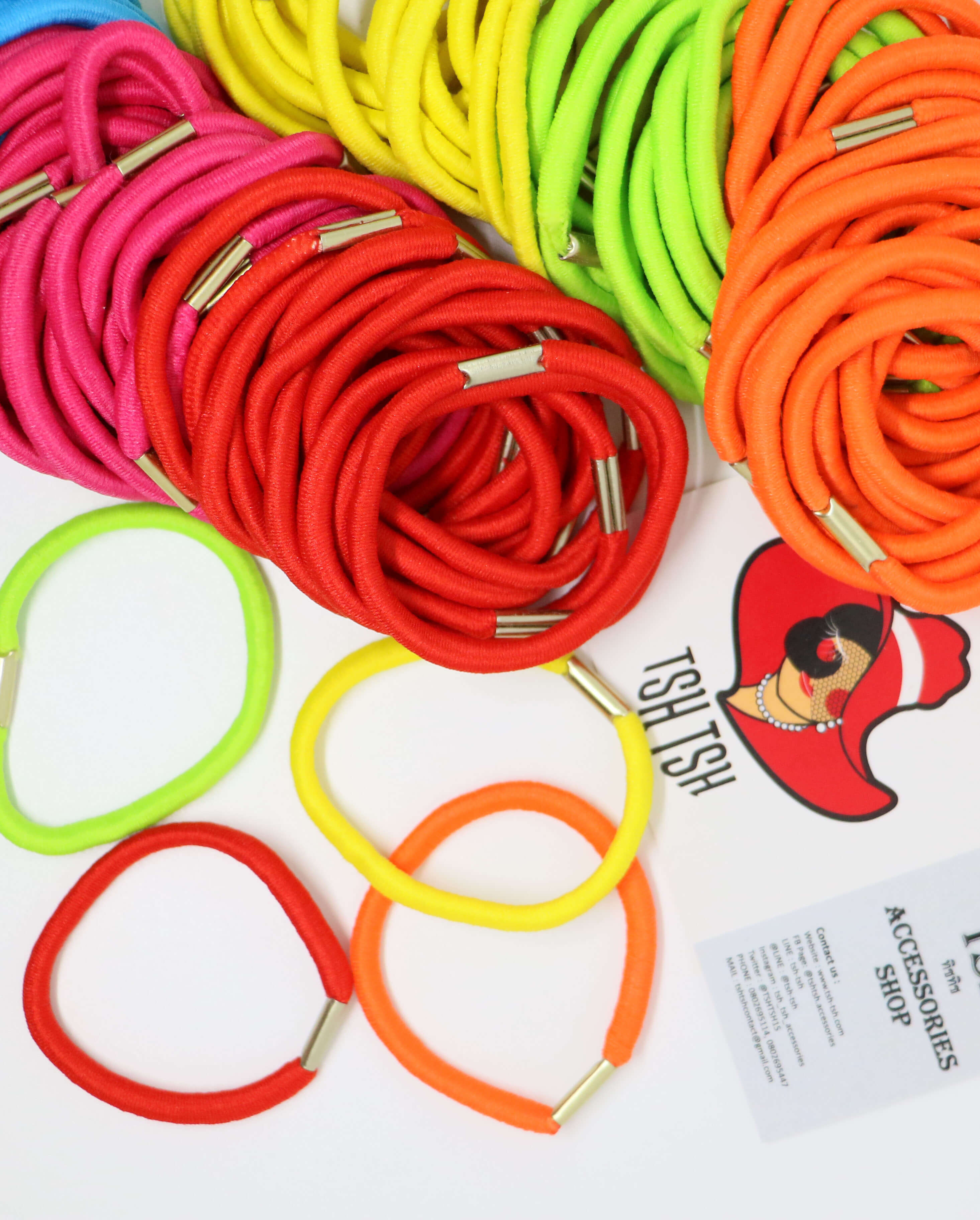 Round rubber hair band 0.4