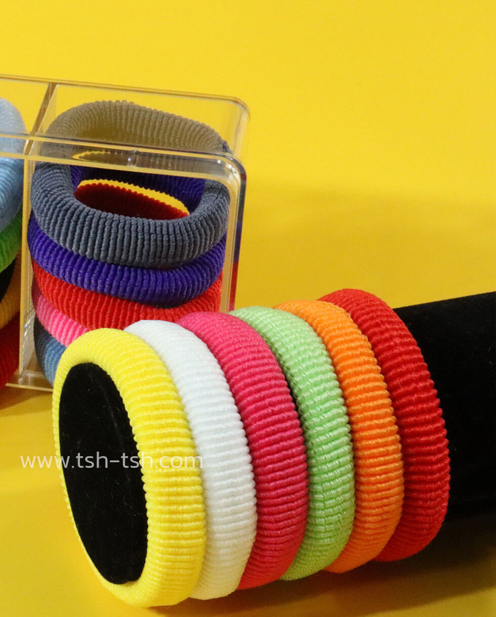 Cotton hair band mixed color