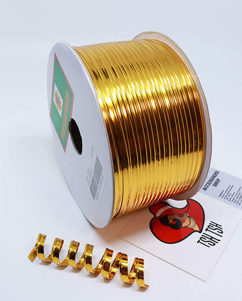 Metallic Twisted Wire 100 Yards Gold Color No.MT72